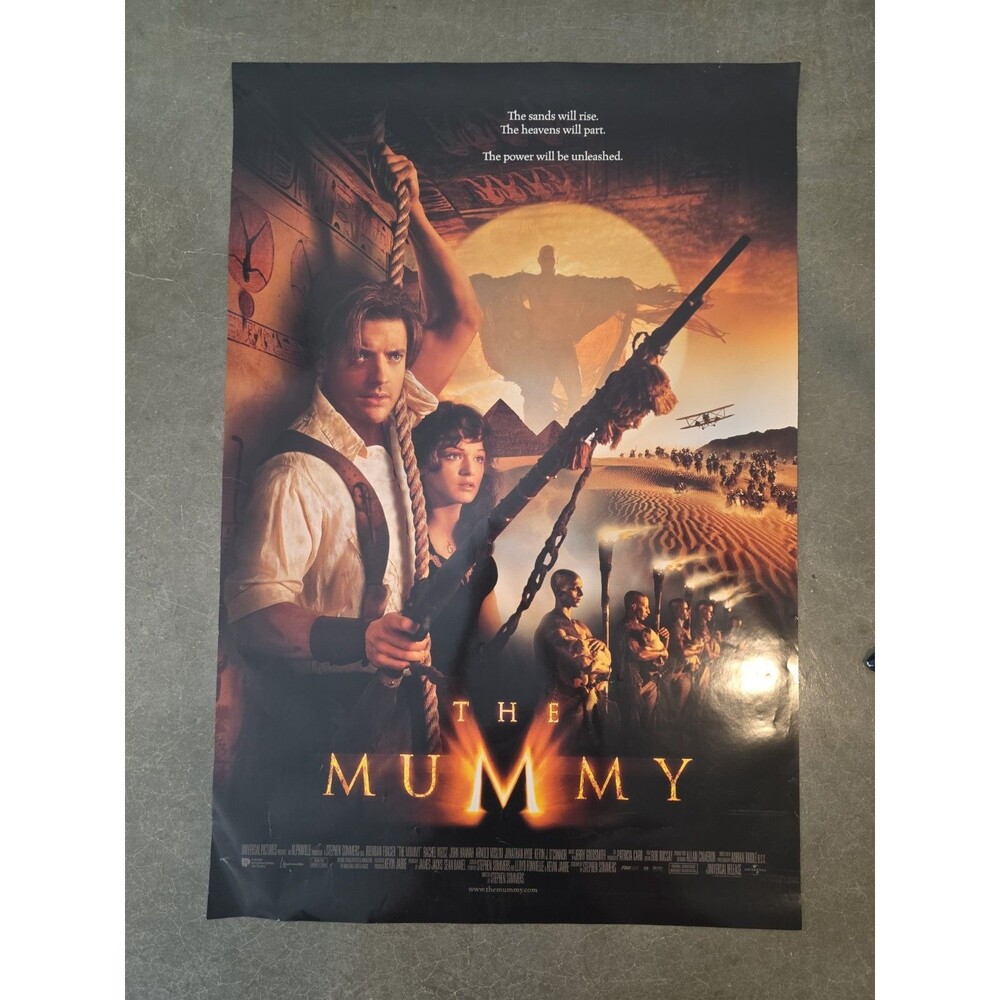 The Mummy Brendan Fraser 1999 Movie Poster 27"x40" Glossy Unframed